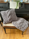 Cable Knit Pillow